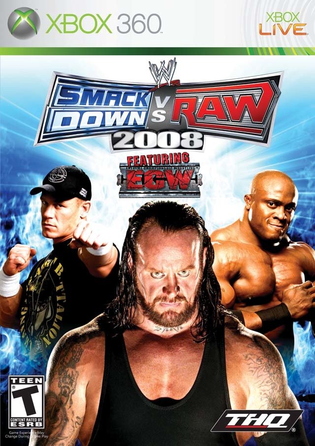video game WWE SmackDown vs. Raw 2008 Image