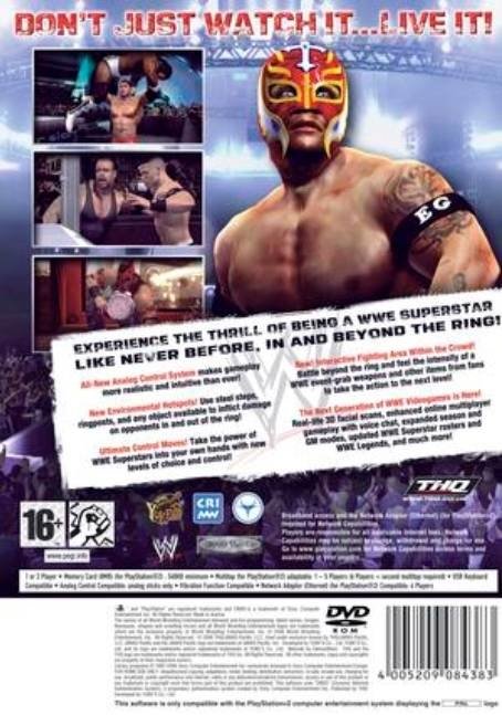 video game WWE SmackDown vs. Raw 2007 Image