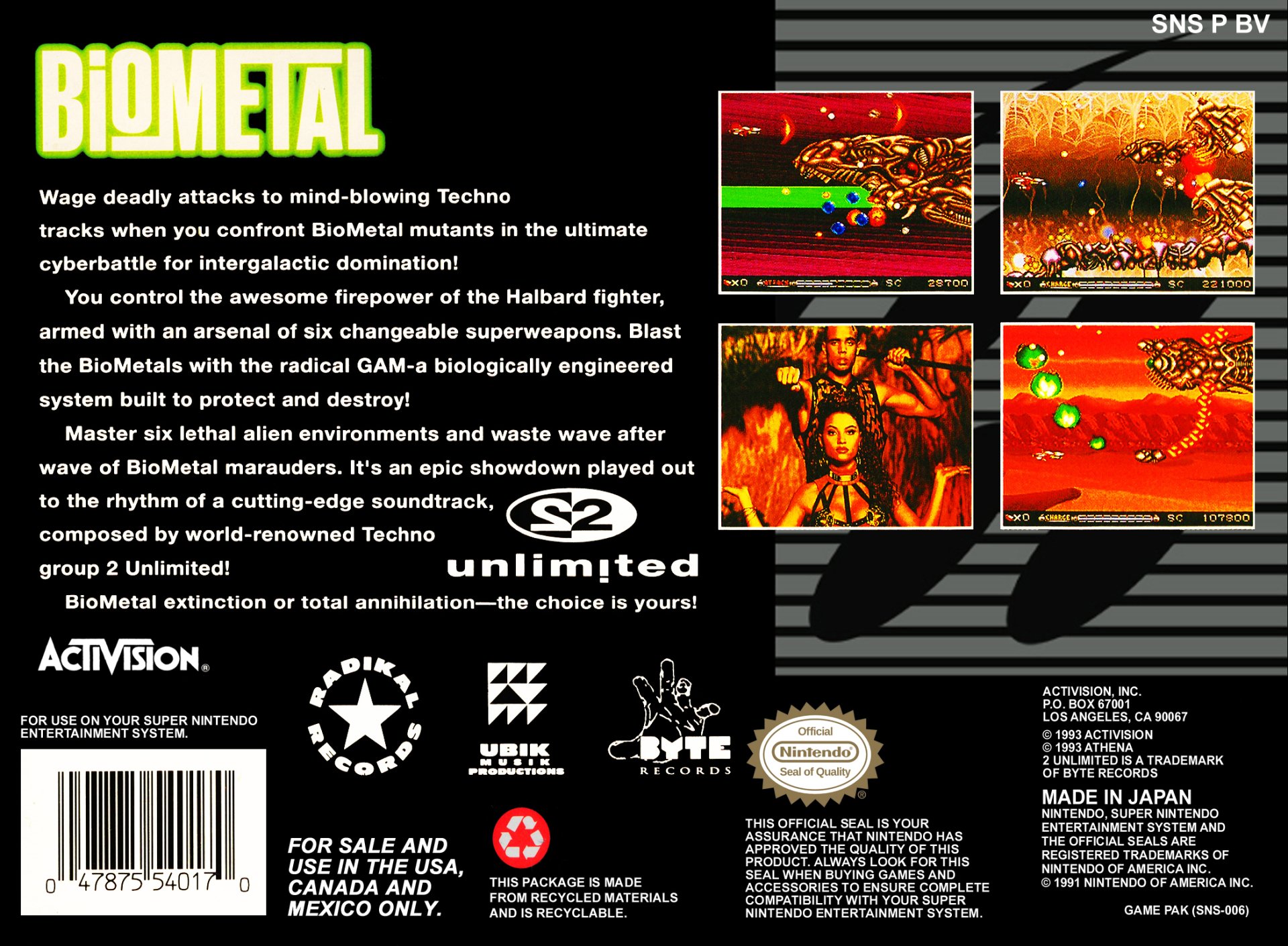 video game BioMetal Image