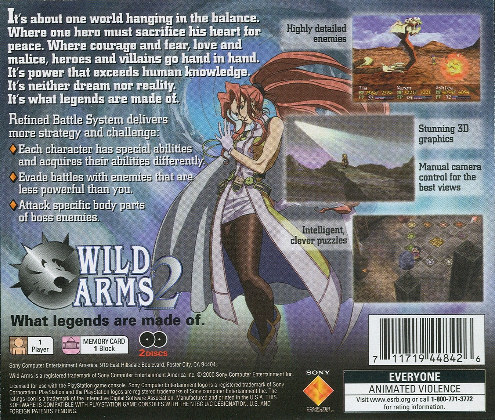 video game Wild Arms 2 Image