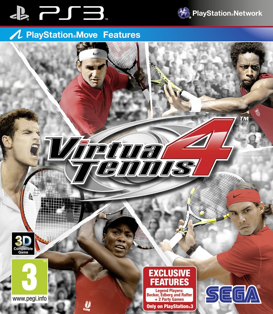 video game virtua tennis 4 Image