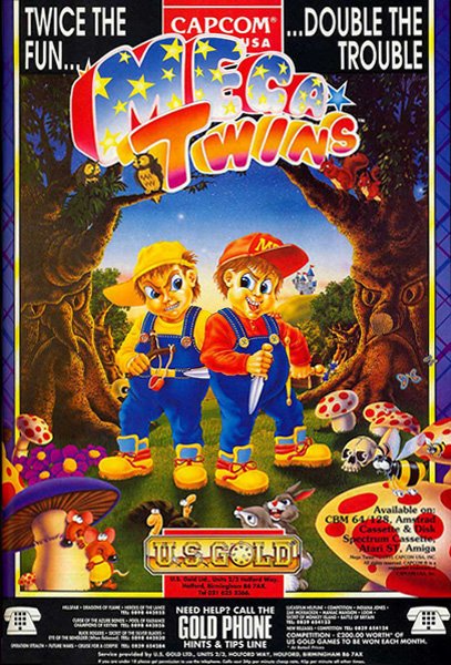 video game Mega Twins Image