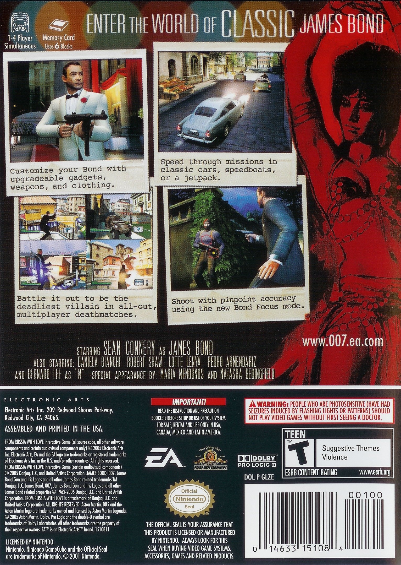 video game James Bond 007: From Russia with Love Image