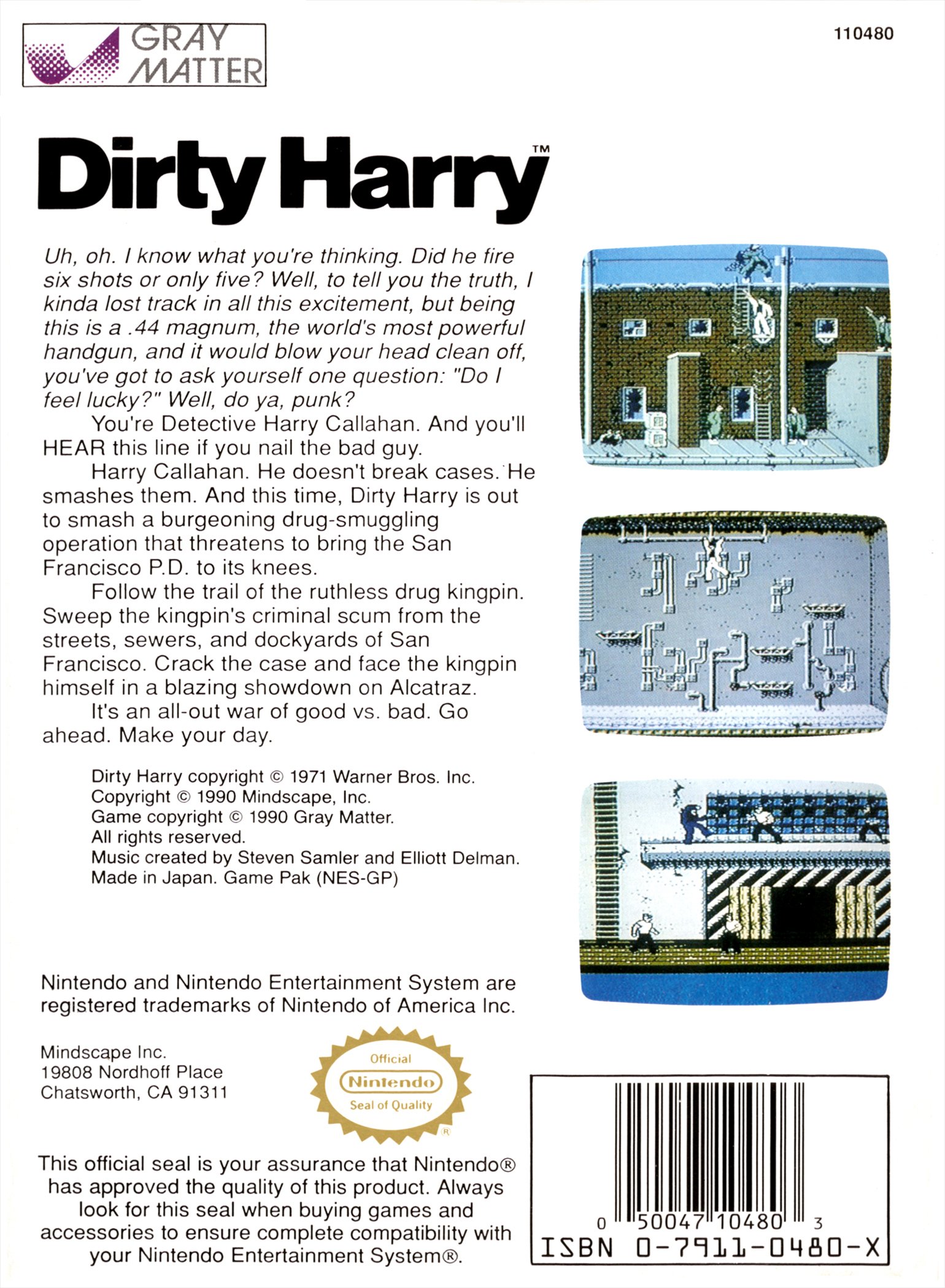 video game Dirty Harry Image