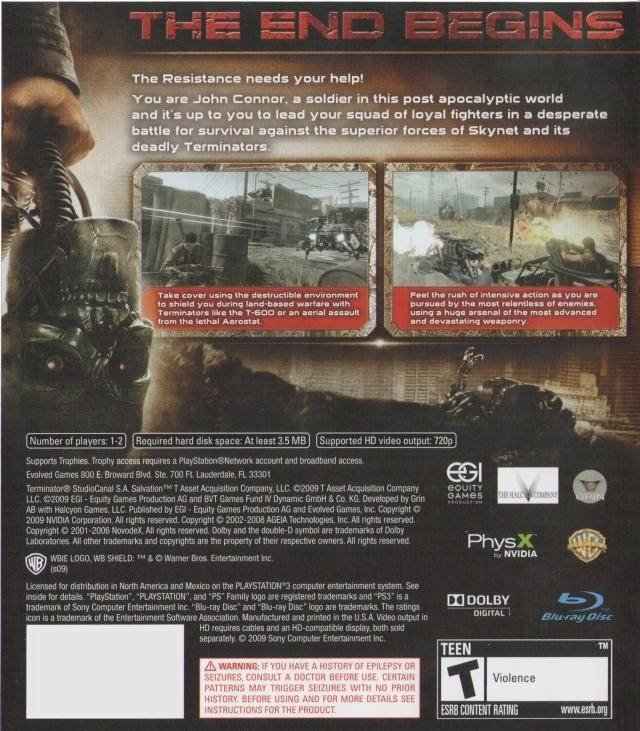 video game Terminator Salvation Image