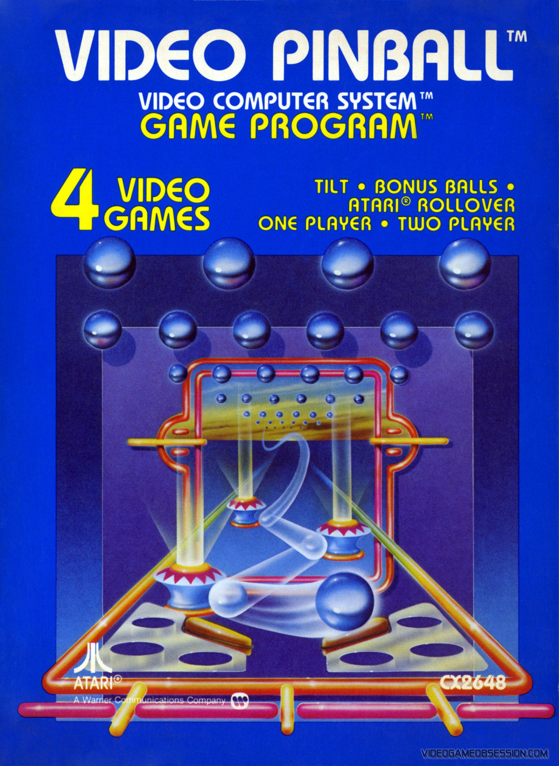 video game Video Pinball Image