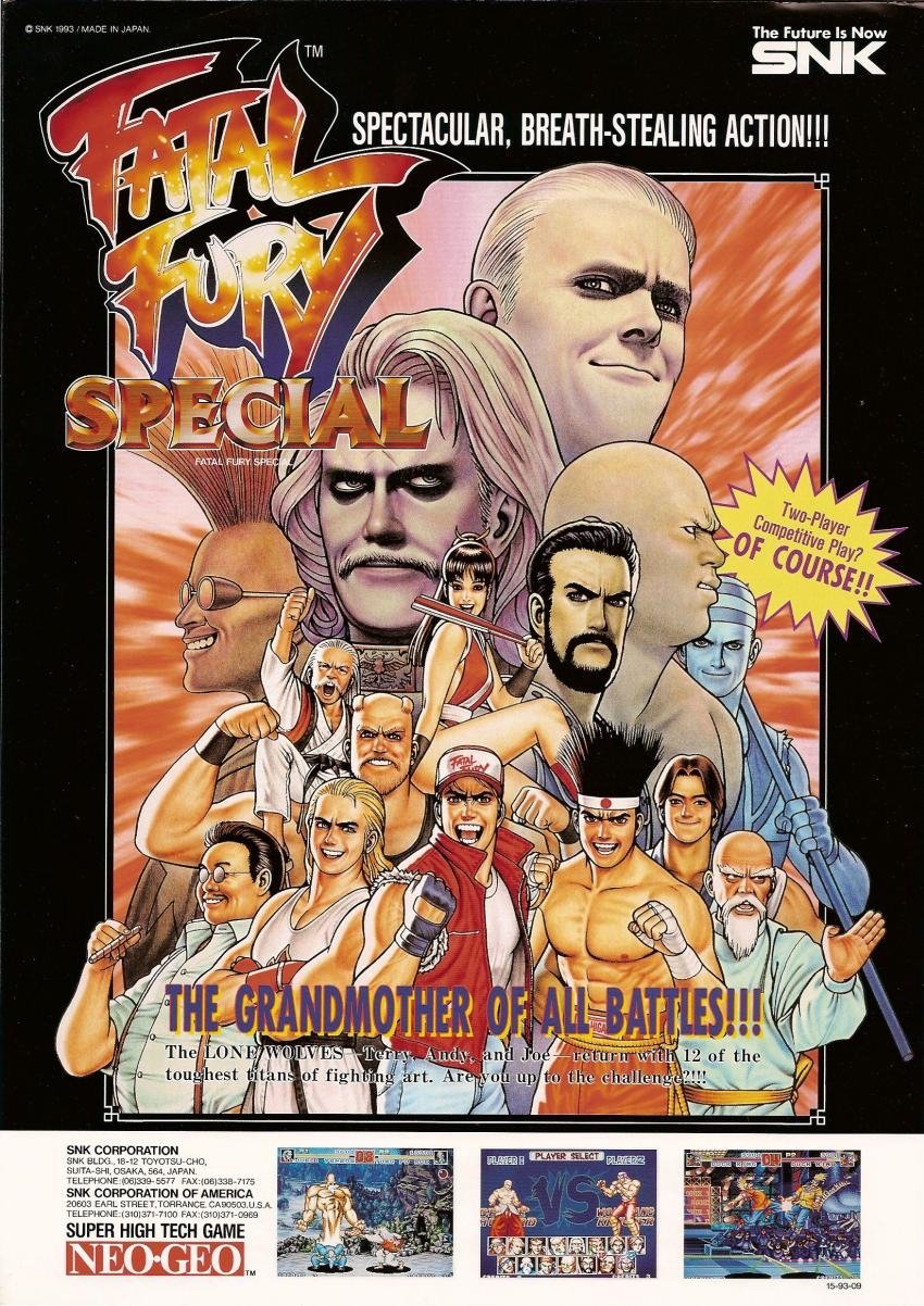 video game Fatal Fury Special Image