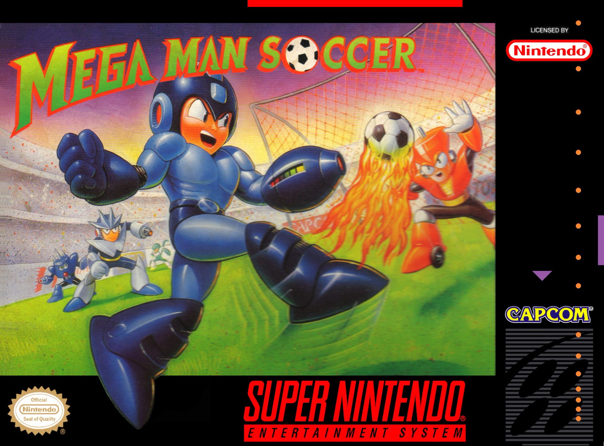 video game mega man soccer Image