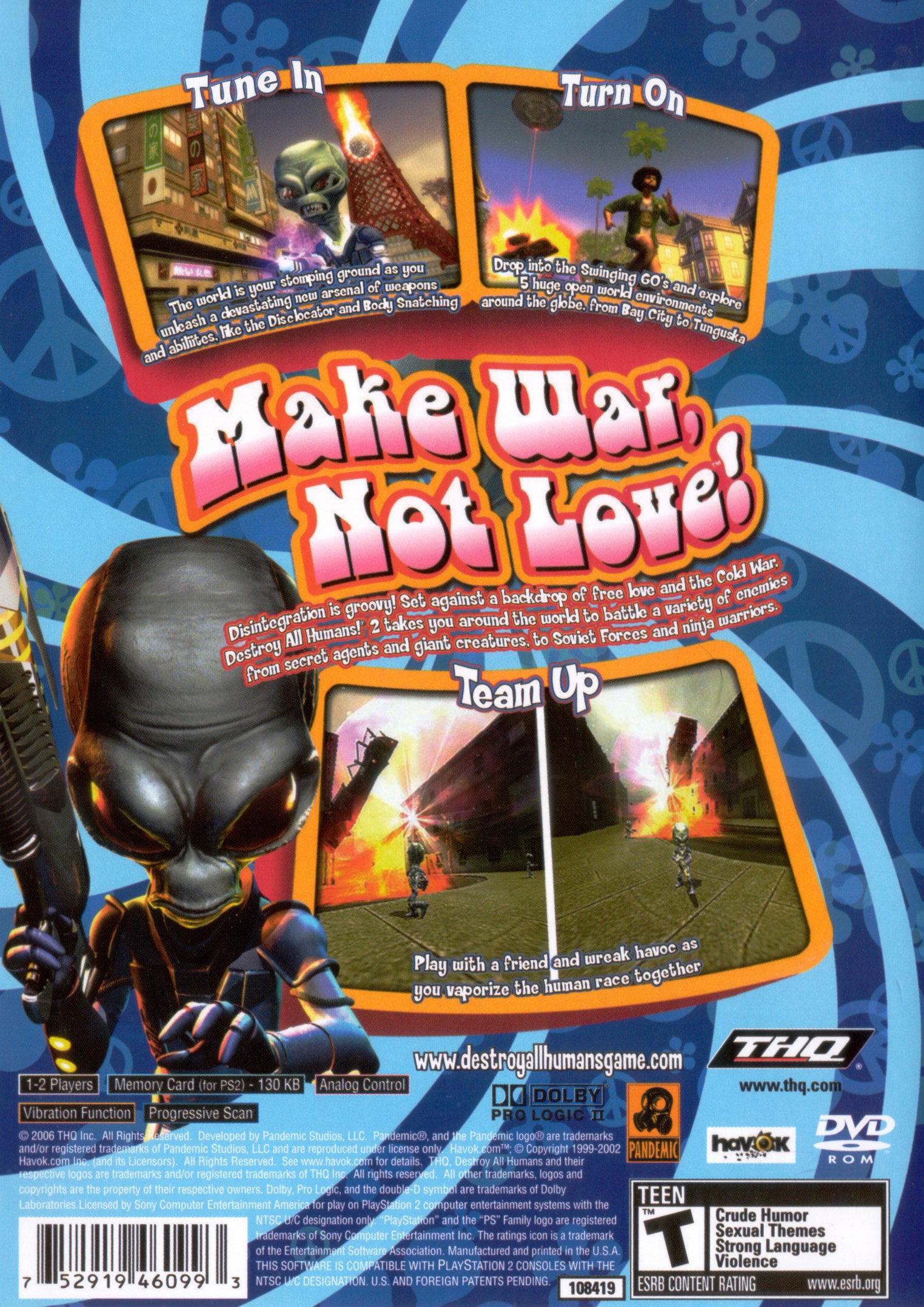 video game Destroy All Humans! 2 Image