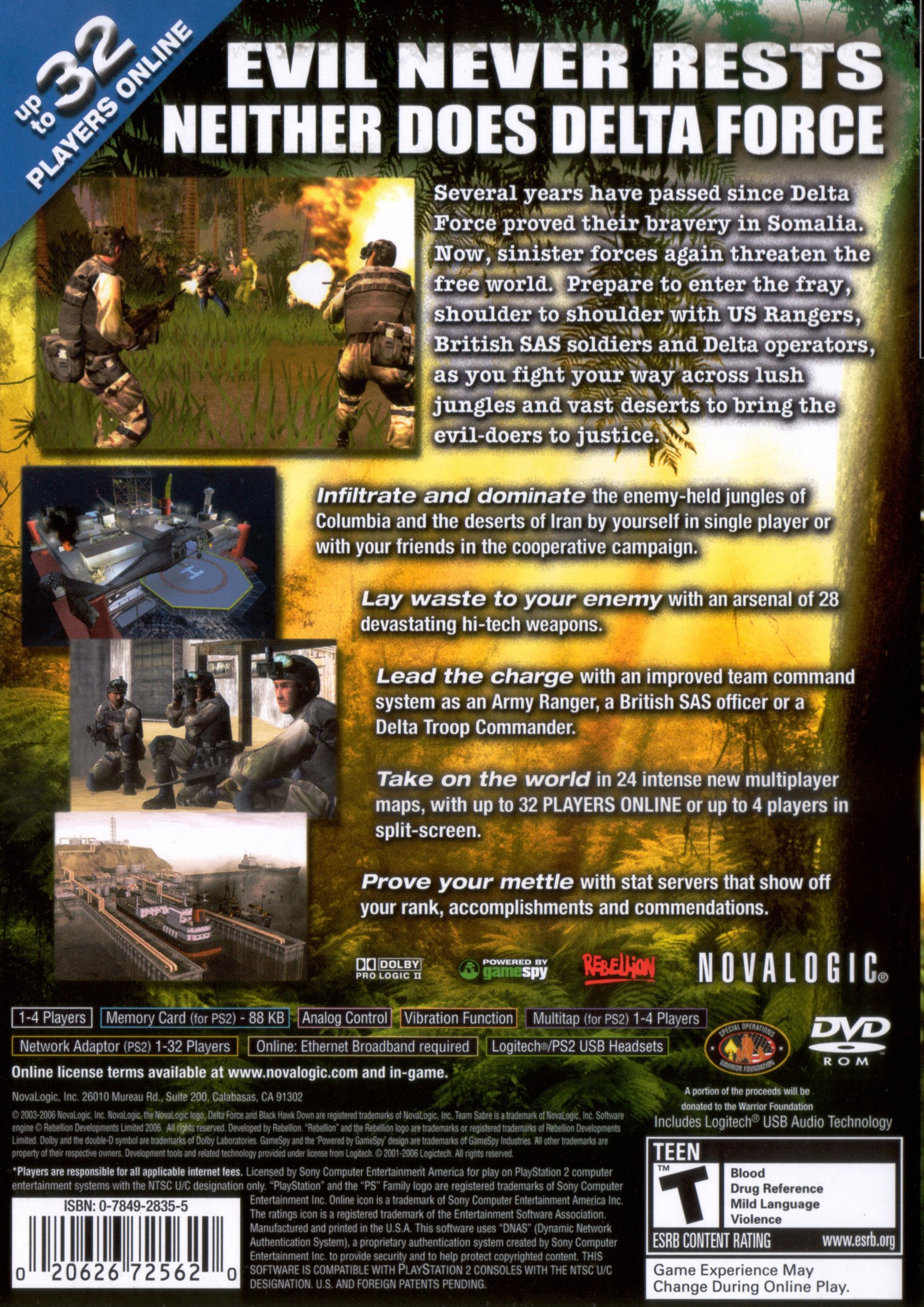 video game Delta Force: Black Hawk Down - Team Sabre Image