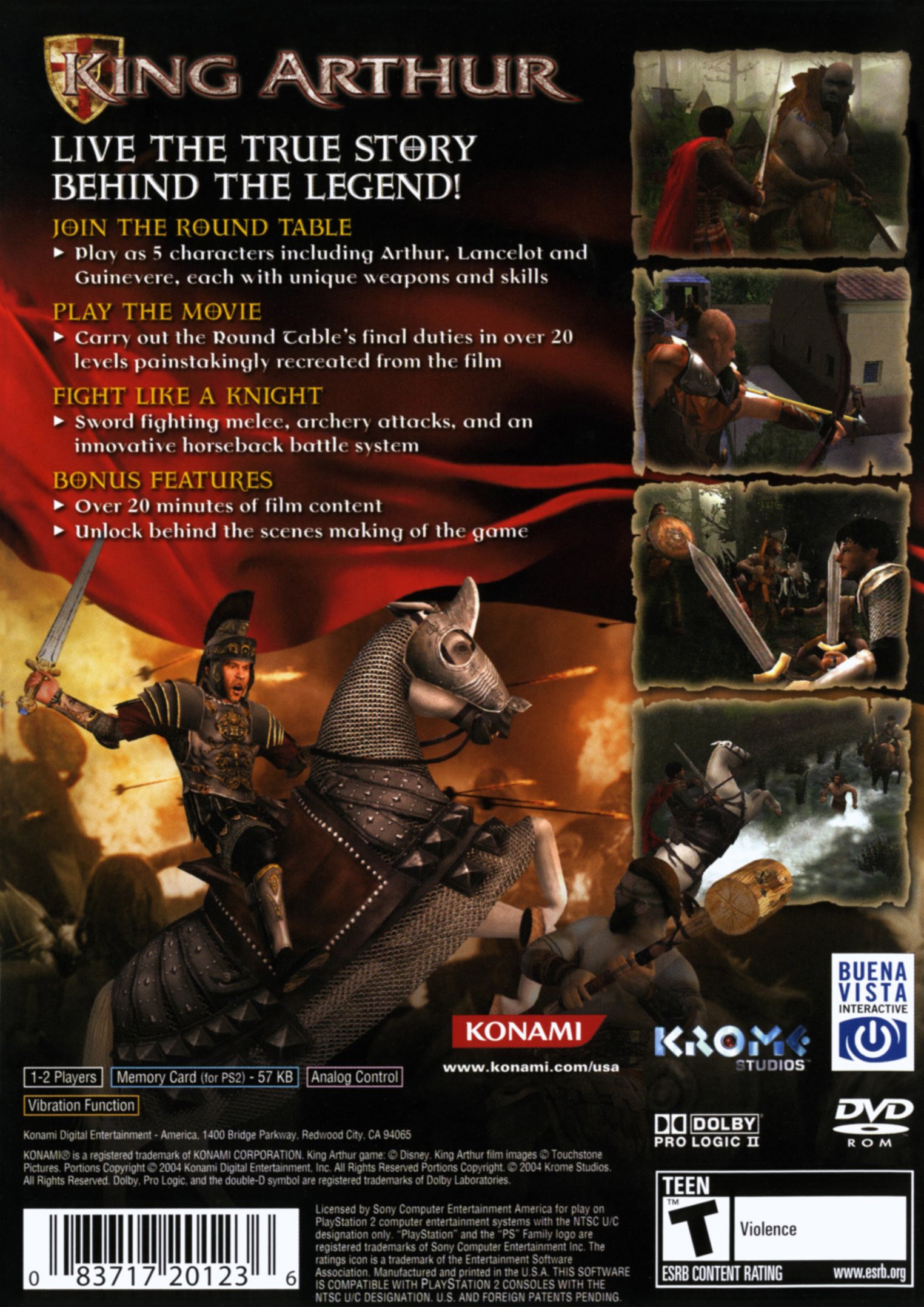 video game King Arthur Image