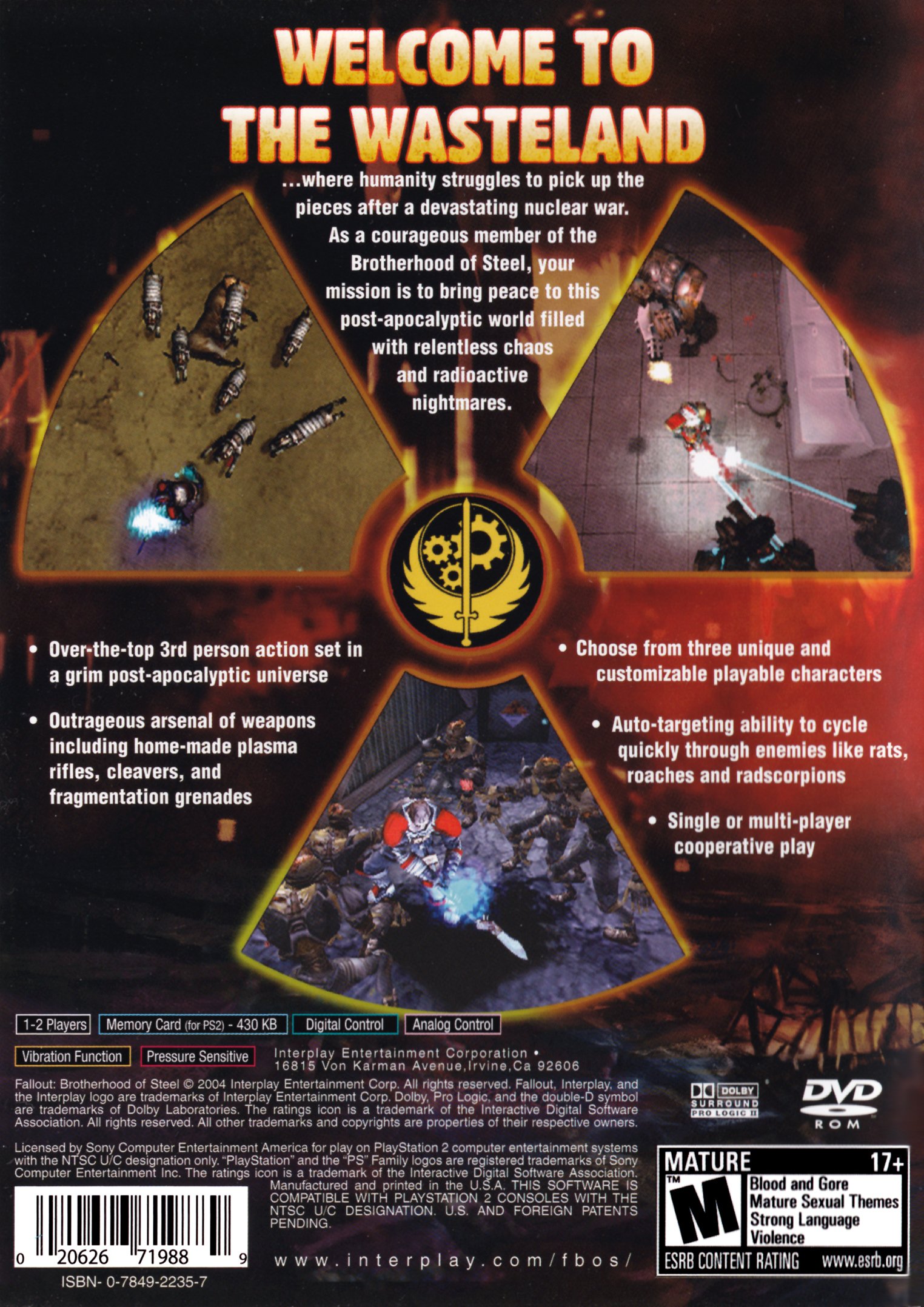 video game Fallout: Brotherhood of Steel Image