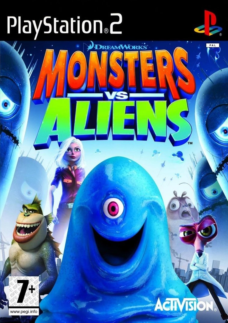 video game Monsters vs. Aliens Image
