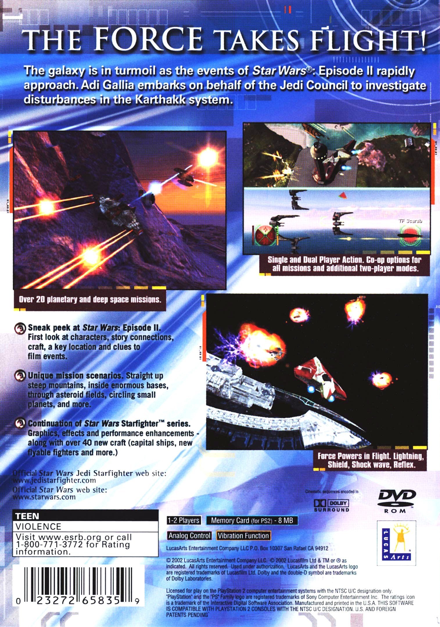 video game Star Wars: Jedi Starfighter Image