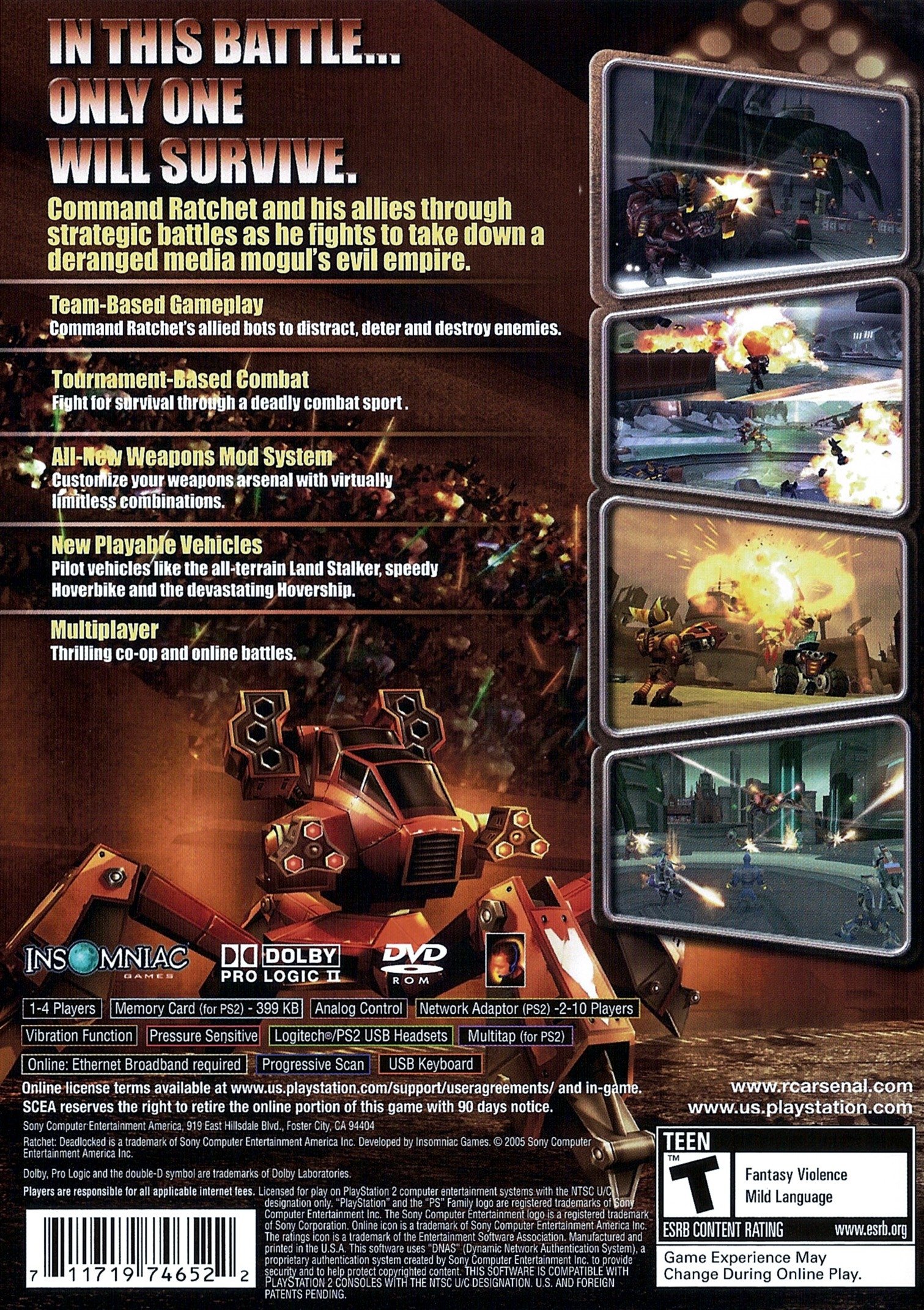 video game Ratchet: Deadlocked Image