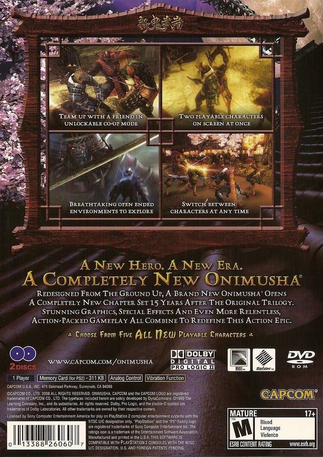 video game Onimusha: Dawn of Dreams Image
