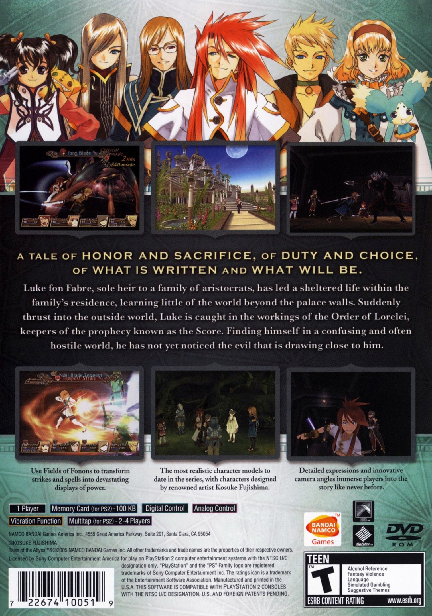 video game Tales Of The Abyss Image