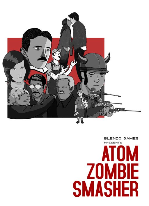 video game Atom Zombie Smasher Image