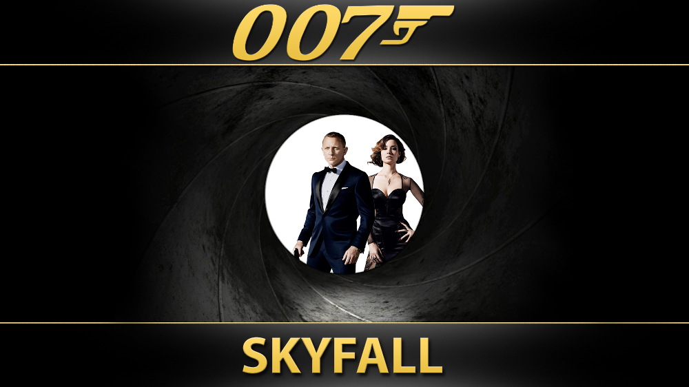 Skyfall beats nightmare. Титры Бондиана. Джеймс Бонд заставка к фильму. Девушка Бонда заставка. Скайфолл титры.