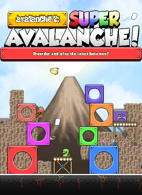 video game Avalanche 2: Super Avalanche Image