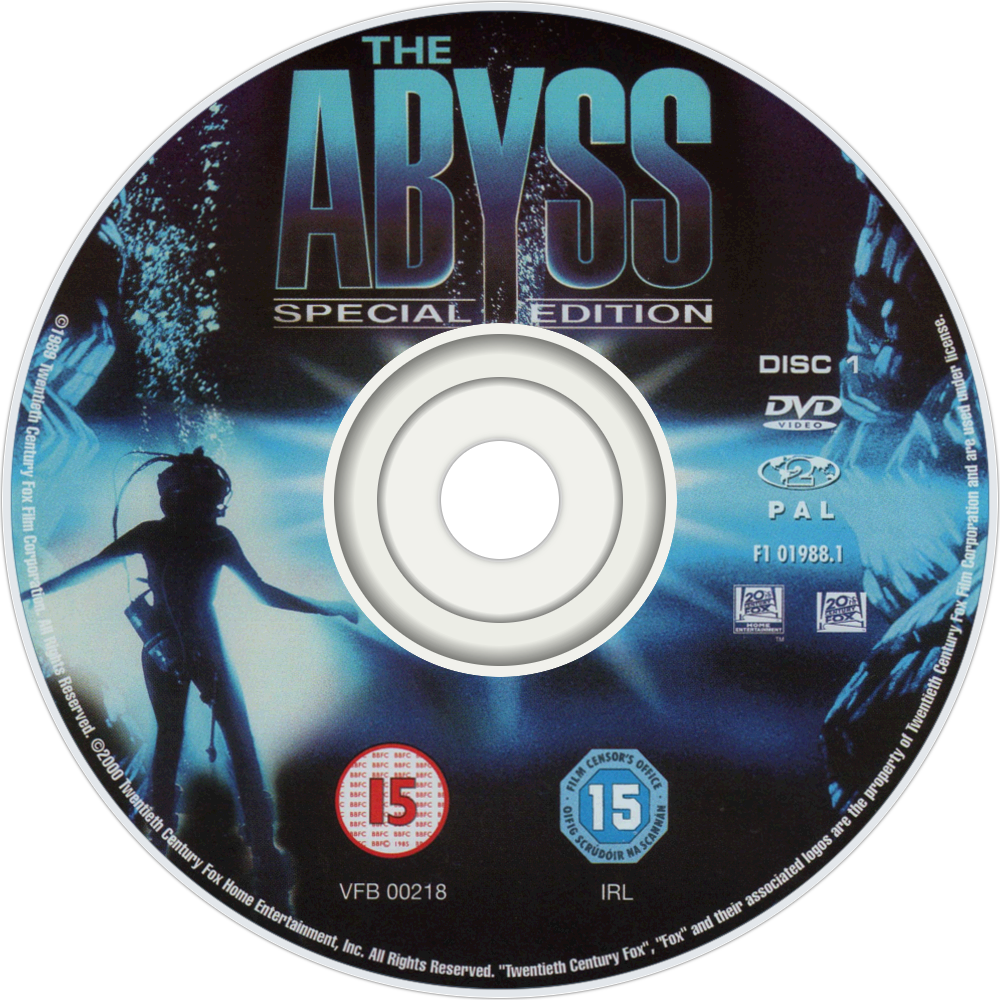 The abyss. Бездна обложка DVD. Бездна на DVD. СД диск бездна. Двд диск бездна.