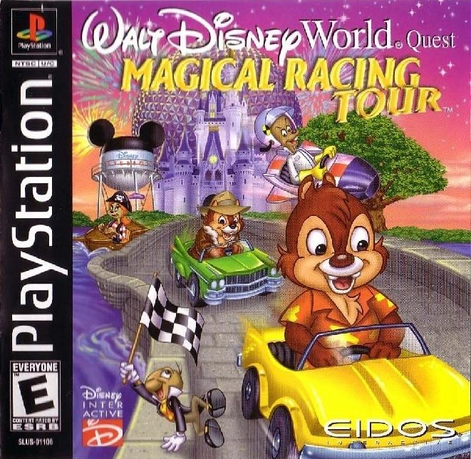 video game Walt Disney World Quest Magical Racing Tour Image
