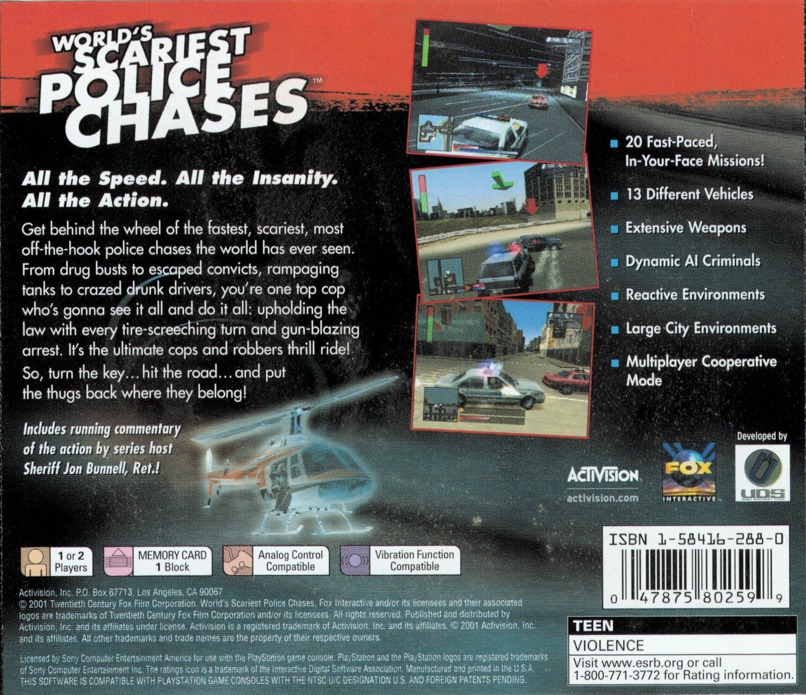 video game World's Scariest Police Chases Image
