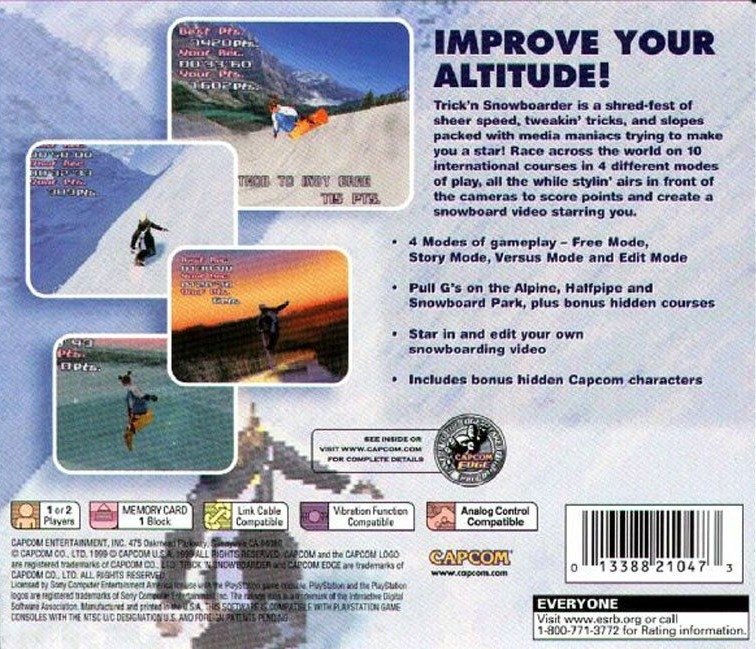 video game Trick'N Snowboarder Image
