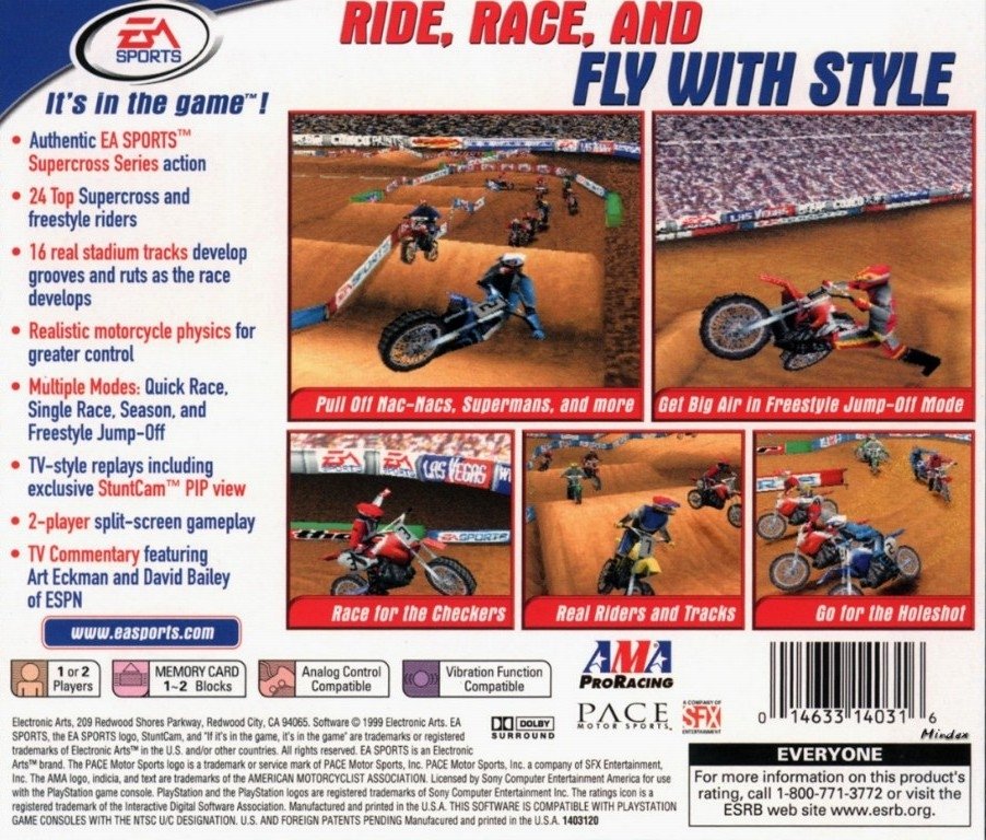 video game Supercross 2000 Image