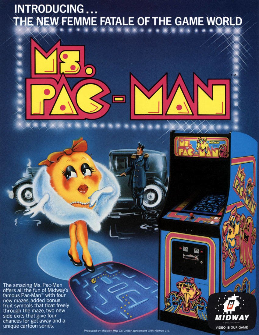 video game Ms. PacMan Image