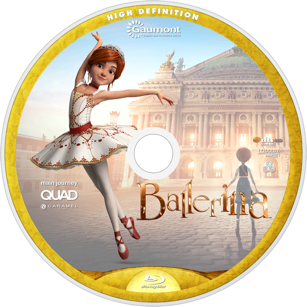Песни сто балерин на английском. Балерина (Blu-ray). Балерина (DVD). Балерина на диске. Диск с мультиком балерина.