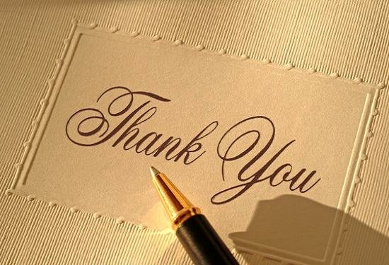  Thank You 