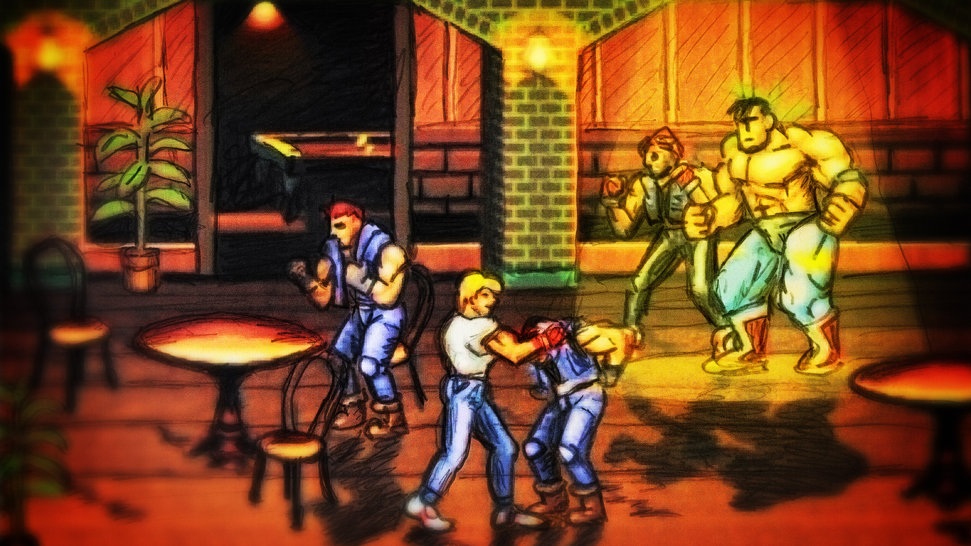 Streets of Rage 3 Images. 
