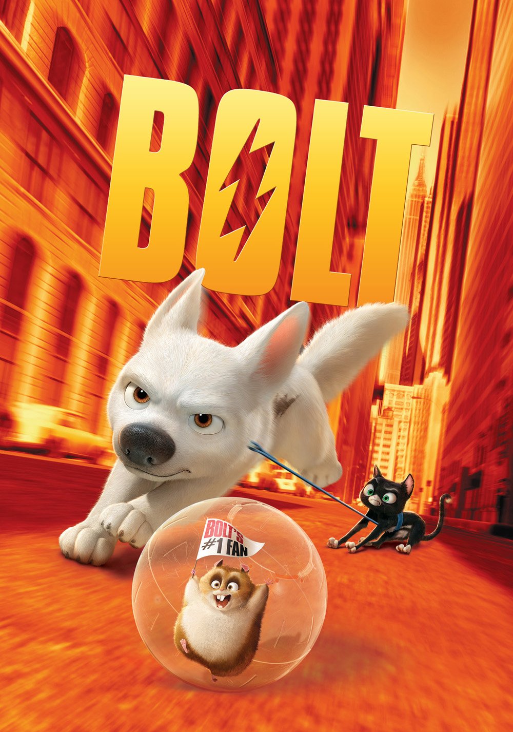 Movie Bolt Movie Poster. 