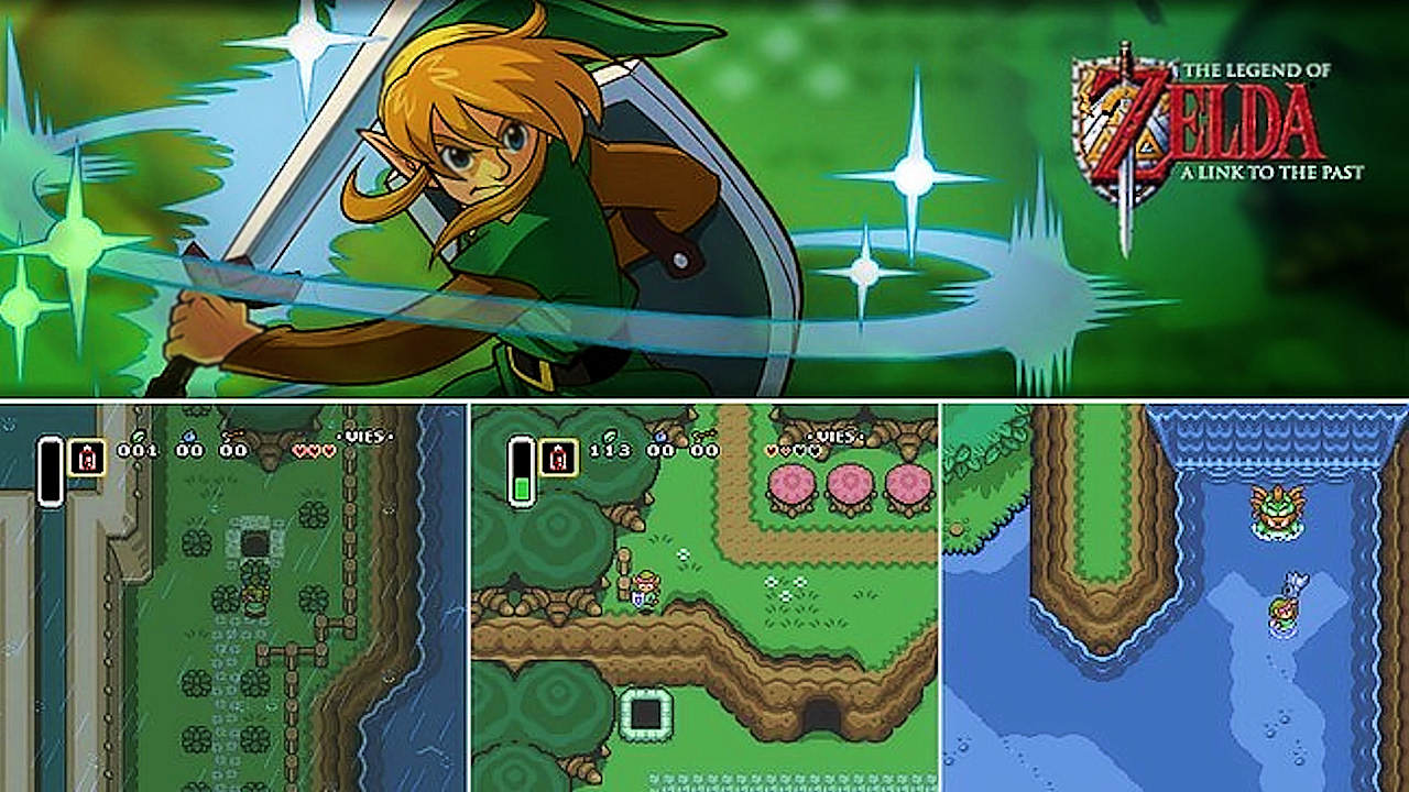 The legend of zelda a link to the past карта