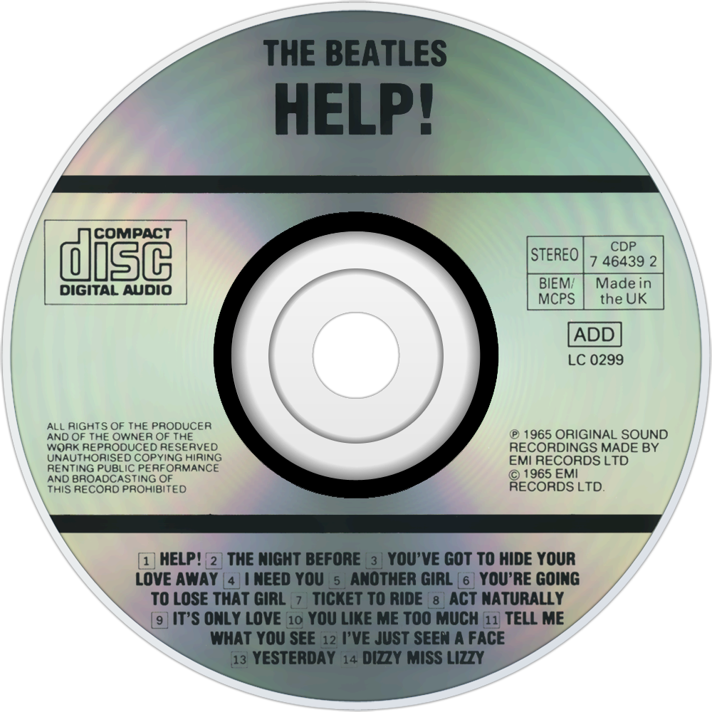 Help beatles текст. The Beatles "help! (CD)". Диск help Beatles. Help the Beatles альбом CD. Диск help.