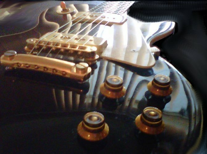  1 of my Les Pauls - 40th Anniversary