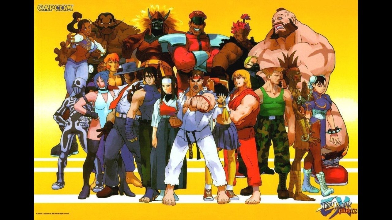 video game Street Fighter EX Image