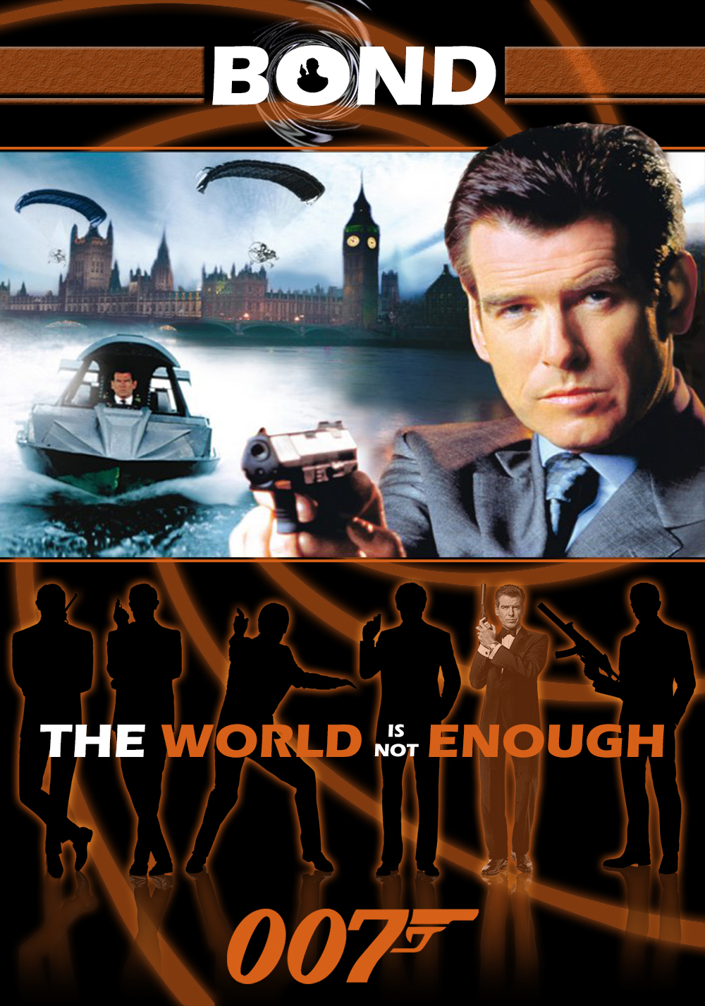 the world is not enough movie poster