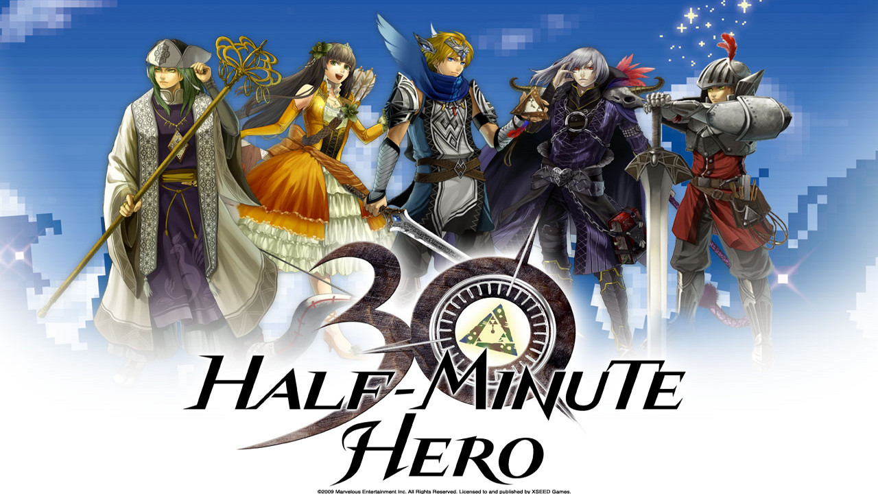 Half-minute Hero. Half minute Hero PSP. Half a minute. Hero-30.