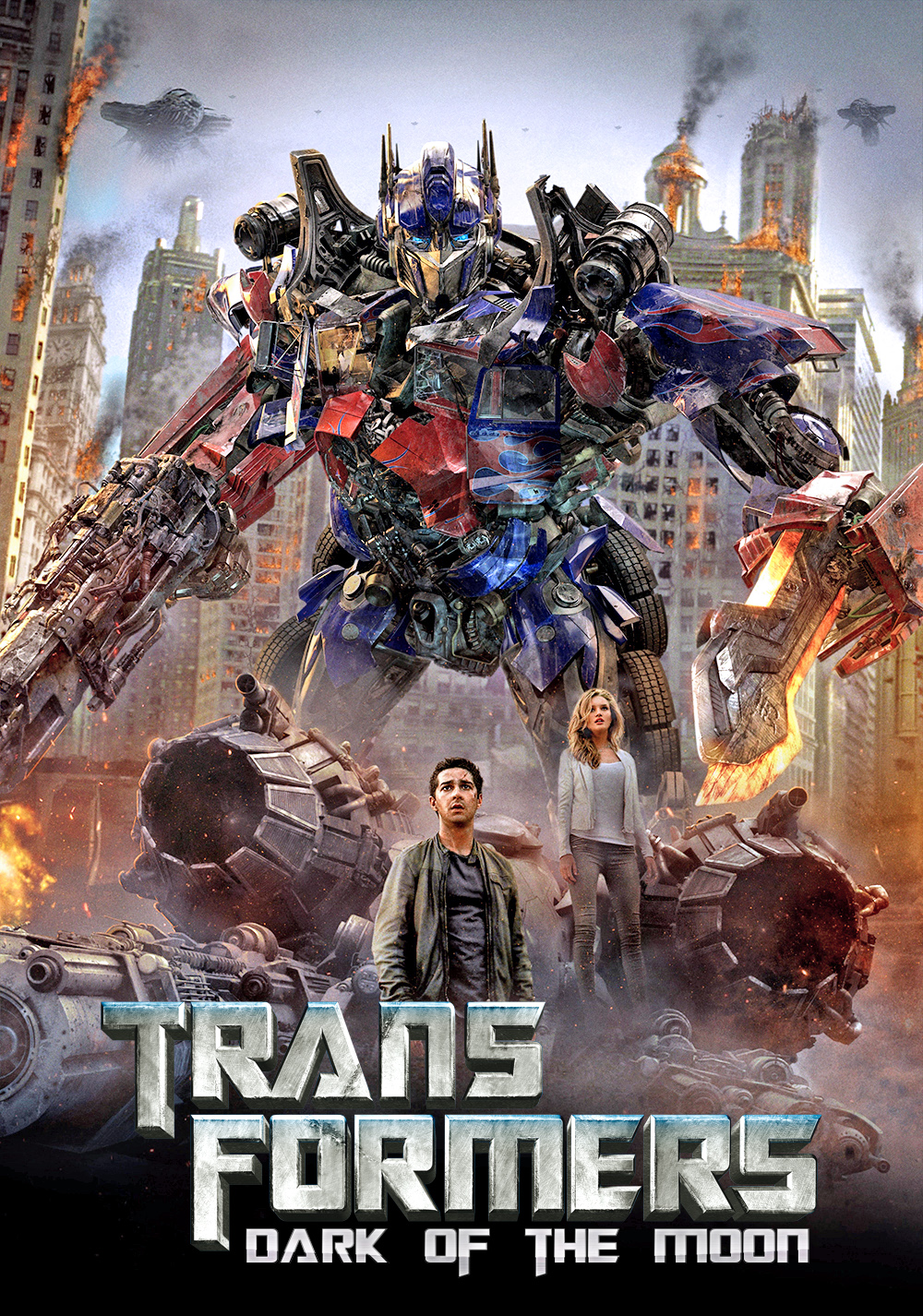 transformers dark of the moon movie poster