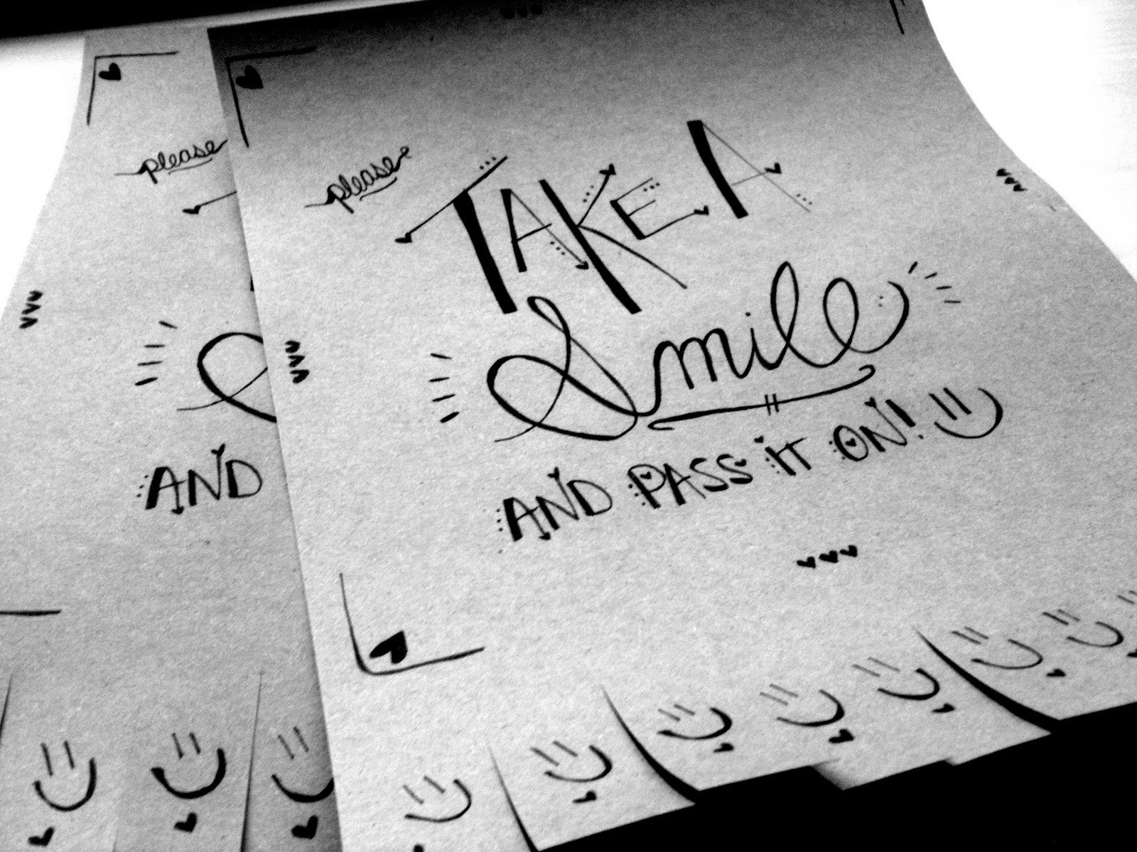  Take a smile