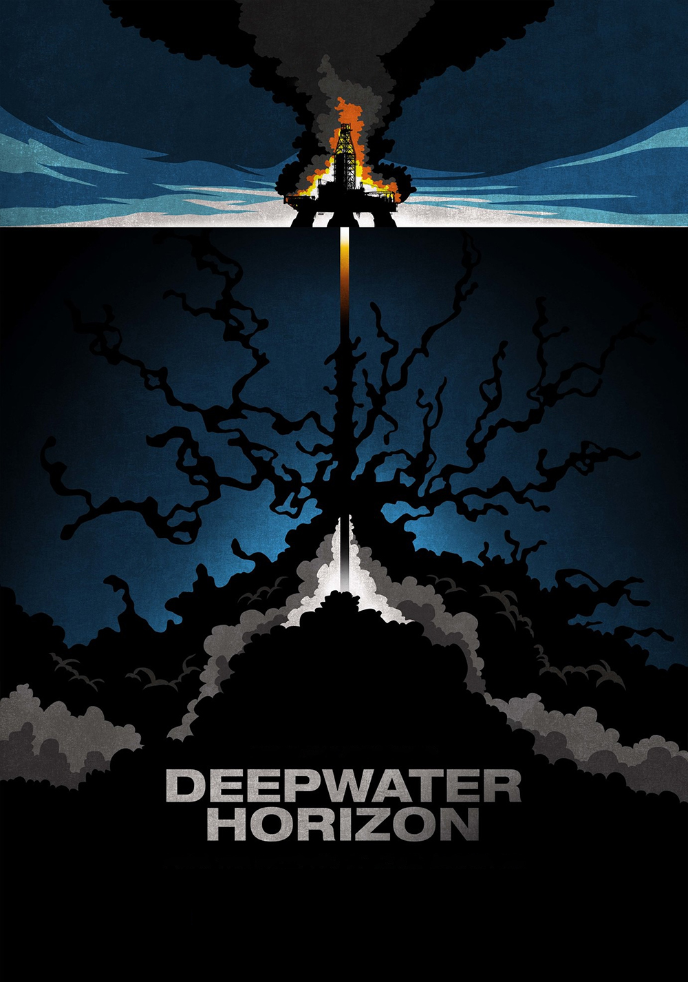 Глубоководный Горизонт 2016 Постер