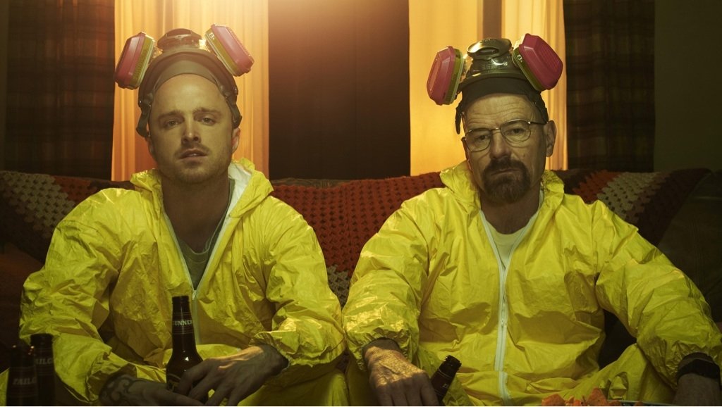 TV Show Breaking Bad chemistry suits gas mask television characters Image