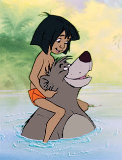  Baloo and Mowgli