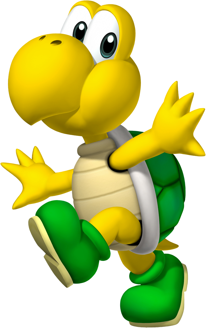 video game Koopa Troopa Koopa character cartoon Image