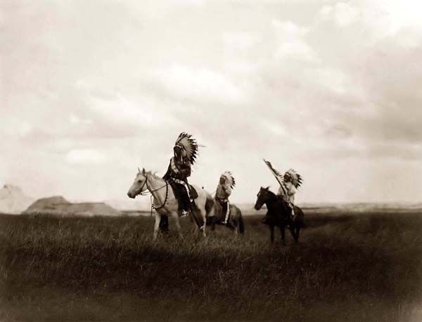 Lakota Warriors- Curtis, 1905