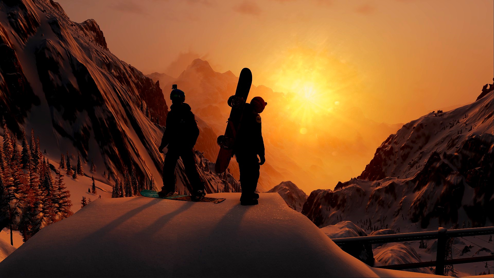 STEEP - Sunset Snowboarders by FunkyTM