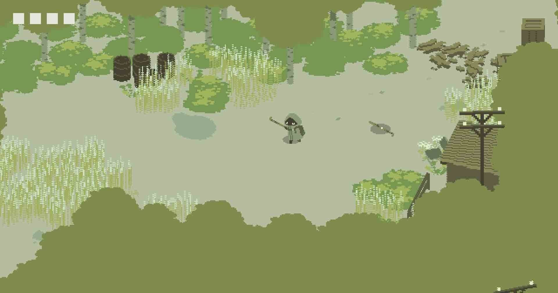 video game NIUM pixel art wilderness adventure Image