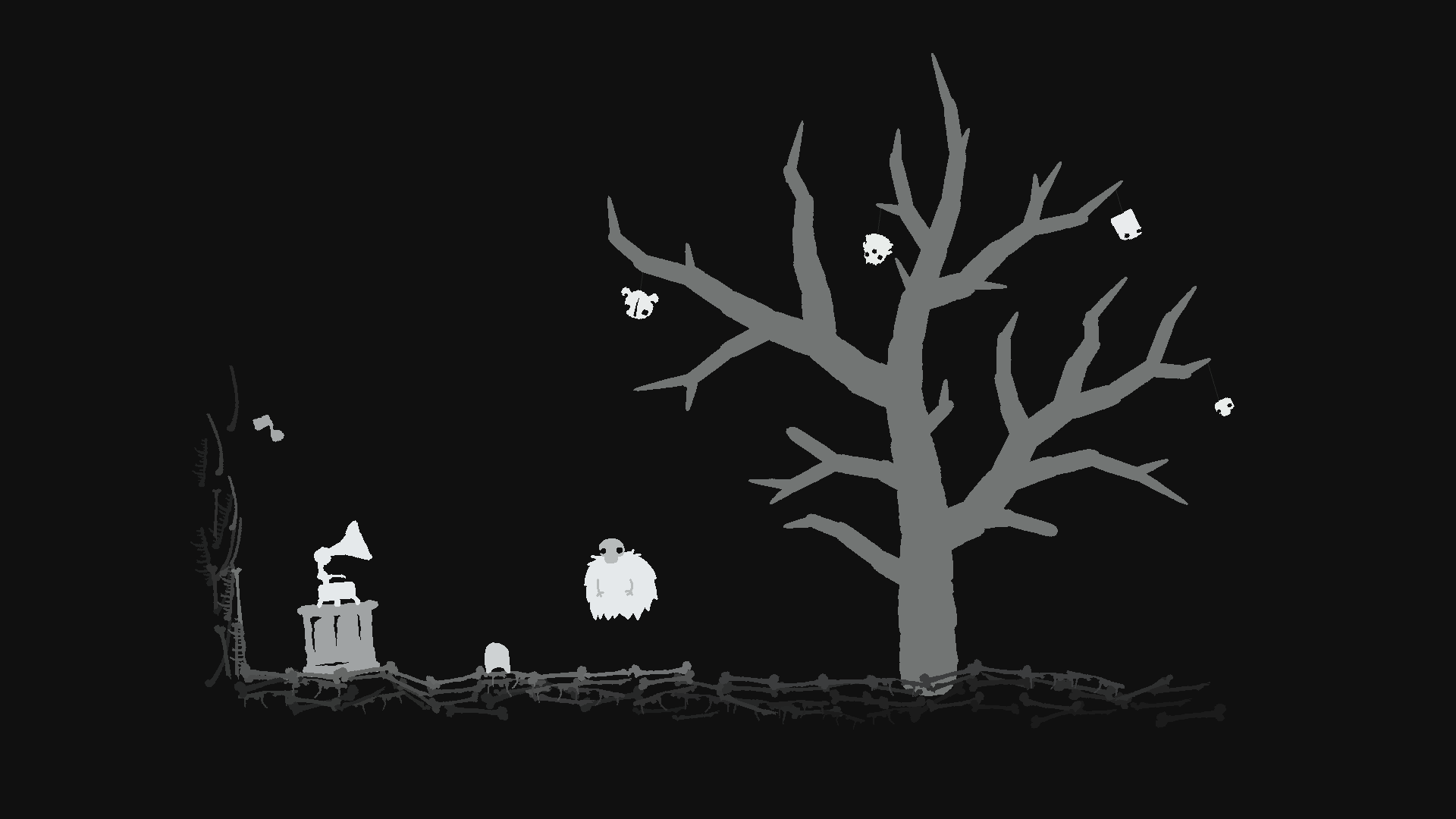 video game GoNNER tree sheep gramophone Image